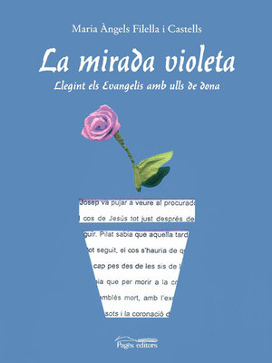 cover image of La mirada violeta